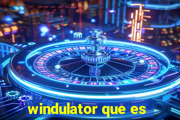 windulator que es